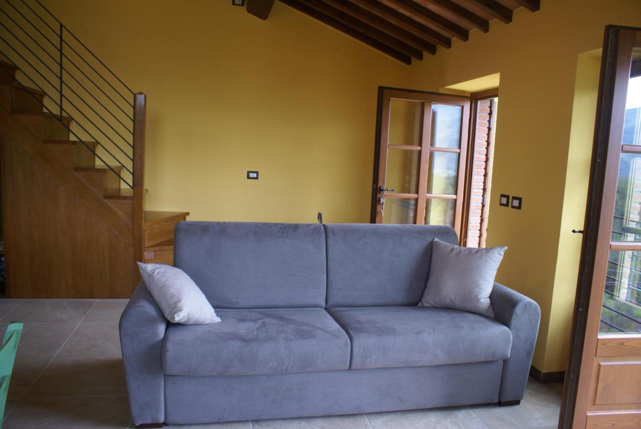 Tramonto Casa Barga Toscana Ristrutturata 2021 ภายนอก รูปภาพ