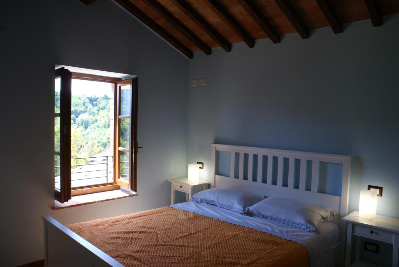 Tramonto Casa Barga Toscana Ristrutturata 2021 ภายนอก รูปภาพ